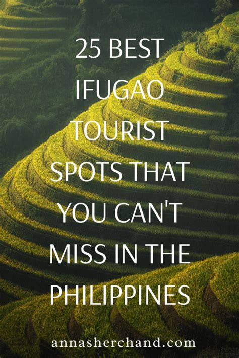 25 Best Ifugao tourist spots that you can't miss .